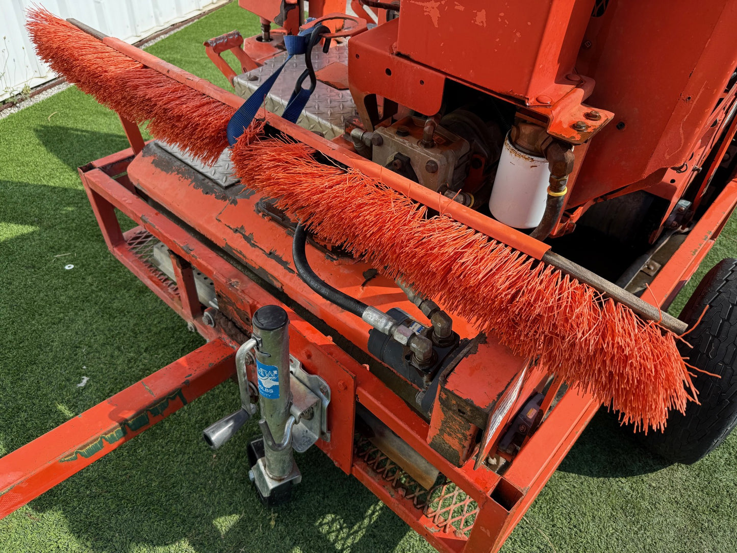 HP11 Greens Roller, Gas