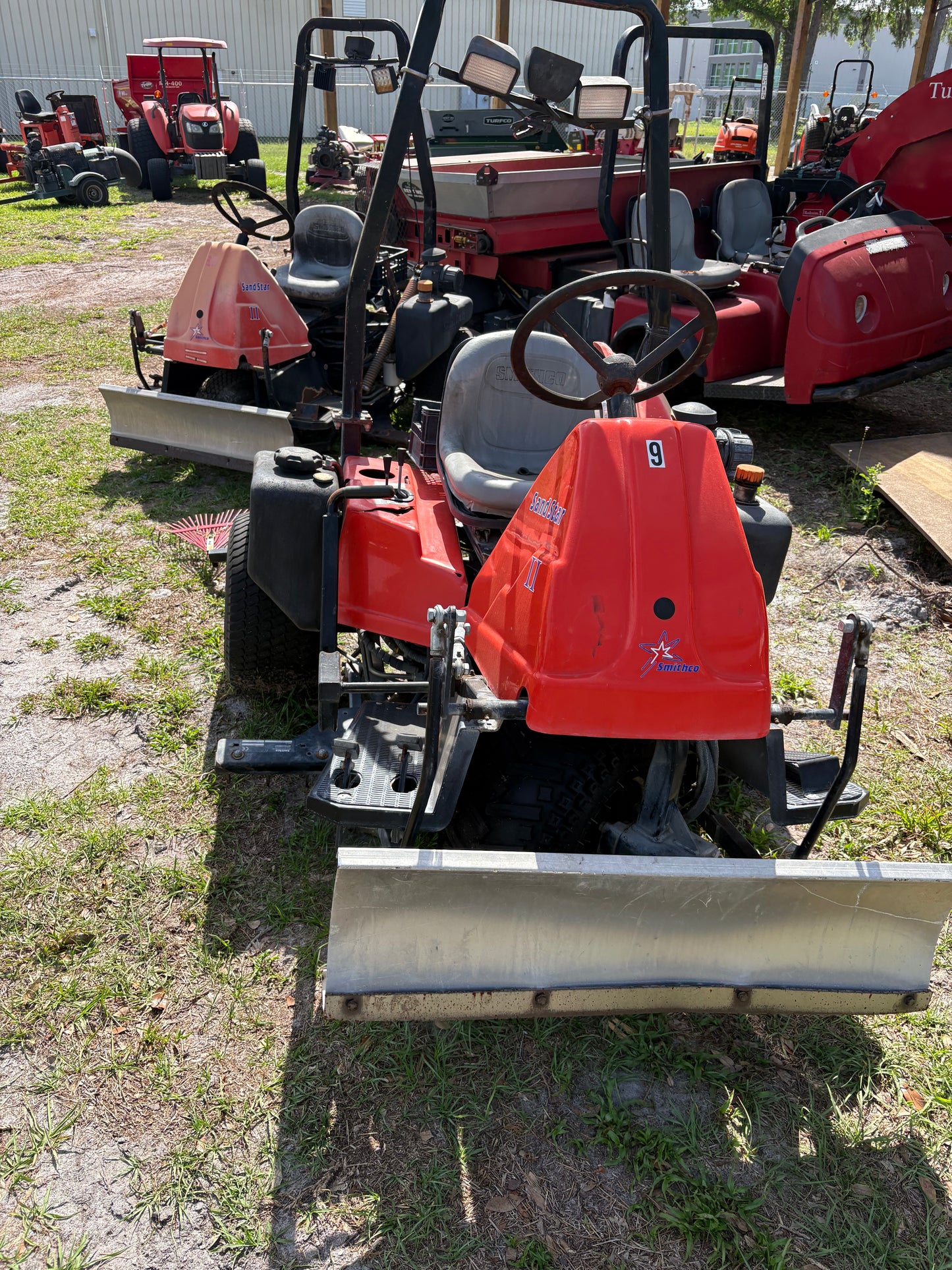 SMITHCO SAND STAR II GAS BUNKER RAKE
