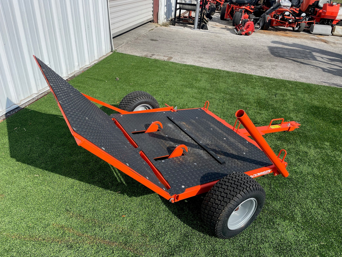 Walk Mower Caddy Trailer