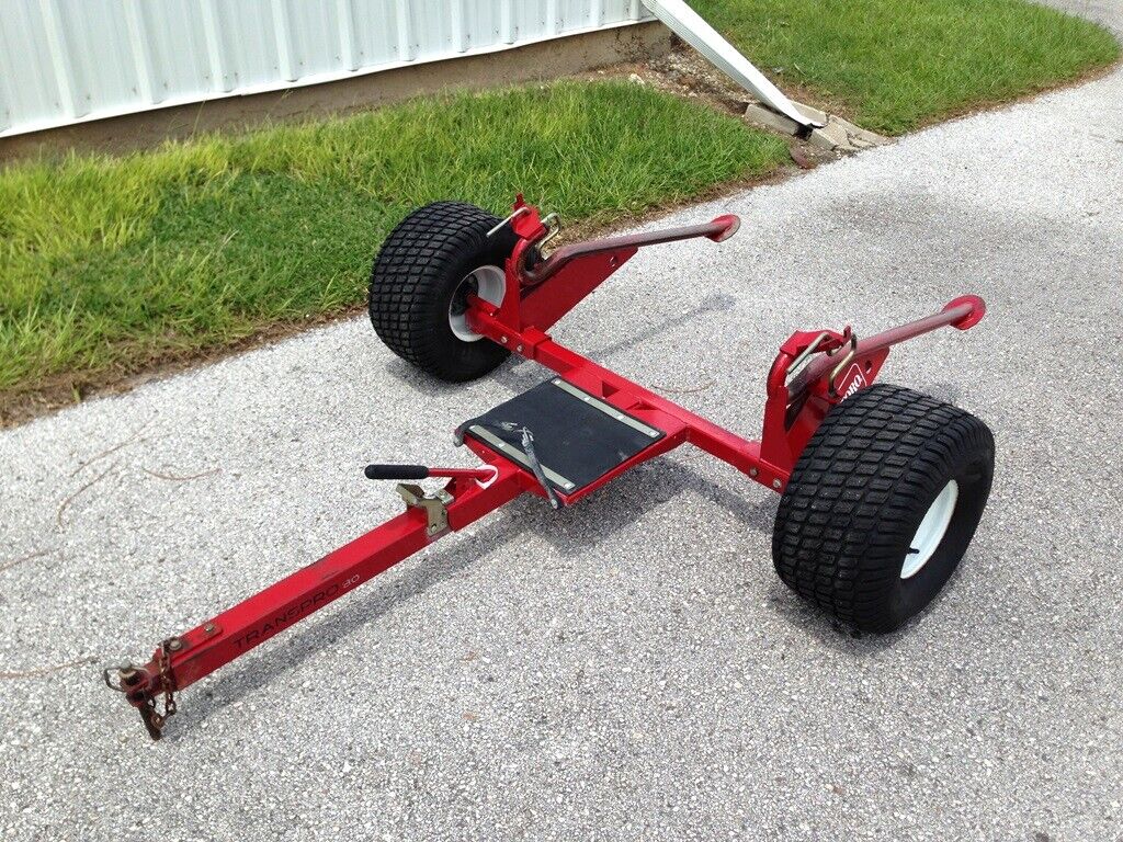 TransPro 80 Trailer w/ Rail Ramp